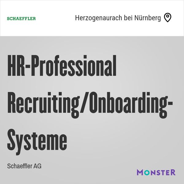 HR-Professional Recruiting/Onboarding-Systeme